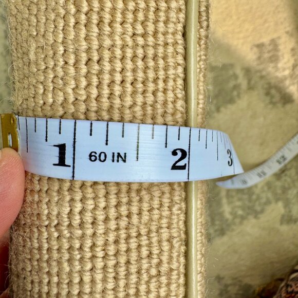 Vintage 50s Needlepoint Floral Tapestry Handbag - Picture 12 of 13